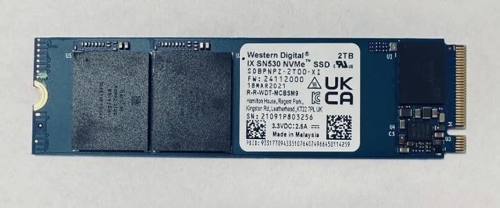Amazon.com: SN530 2TB NVMe Internal SSD, M.2 2280, PCIe, Black